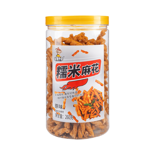 Mr. Nobody Wu Glutinous Rice Twist Snack 260g