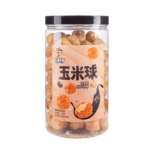 Mr. Nobody Wu Corn Puff Balls (Oat Coffee Flavor) 120g