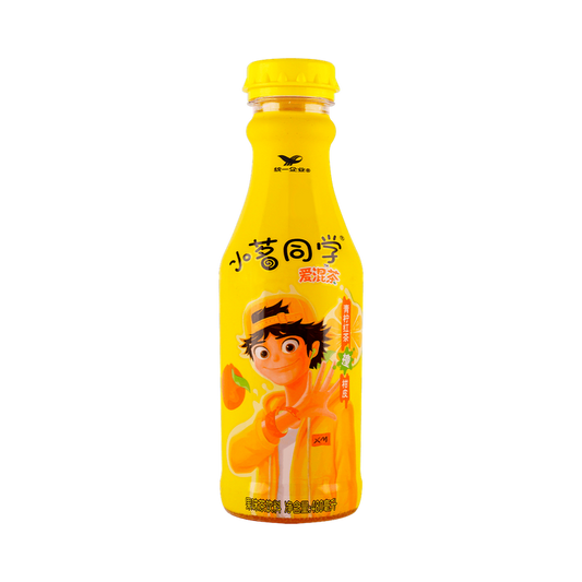 Xiaomingtongxue Orange Peel Flavor Ice Lemon Black Tea 480ml