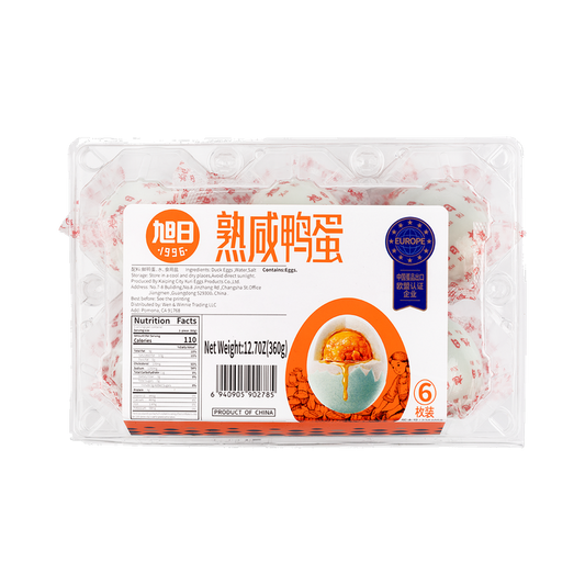 Xuri Cooked Salted Duck Egg 60g*6