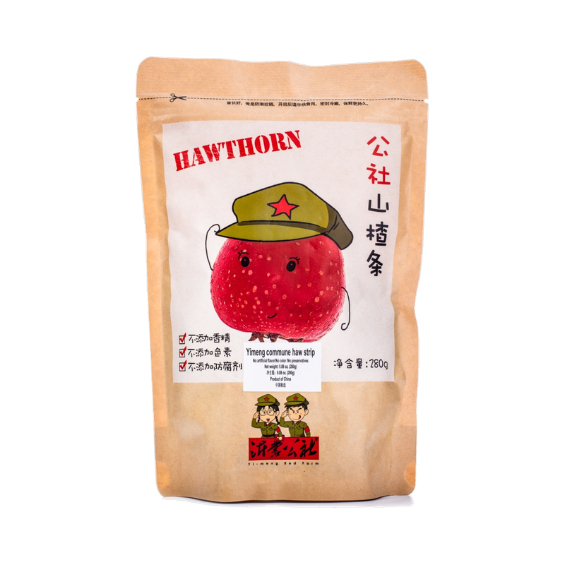 Yimeng Red Farm Hawthorn Snacks Strips 280g