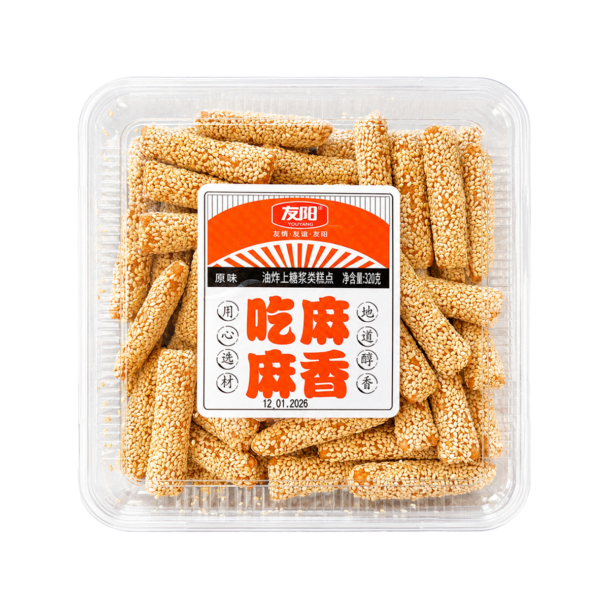 Youyang Crispy Sesame Candy 322g