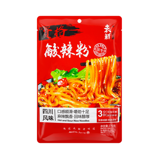 Yuanxian Hot & Sour Sweet Potato Noodles 276g