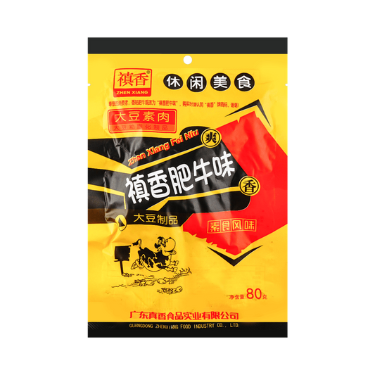 Zhen Xiang Dried Bean Curd Snack(Beef Flavor) 80g